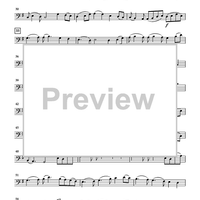 Hymns from "The Southern Harmony" for 2 Violins and Piano - Cello (for Violin 2)