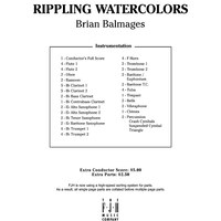 Rippling Watercolors - Score