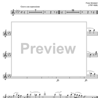 Nonet Eb Major D79 - B-flat Clarinet 1