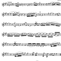 Sonata No. 7 A Major KV12 - Flute
