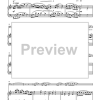 Three Moods for Euphonium and Piano - Piano Score