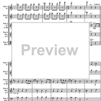 Birthday Variations Beethoven - Score