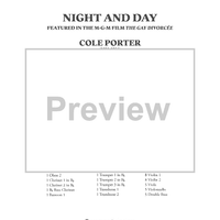 Night and Day - Featured in the M-G-M film The Gay Divorcée - Score