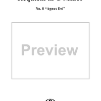 Requiem in C Minor, Op. 54: No. 8, Agnus Dei