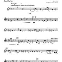 Swingin' in the Halls of the Mountain King - Bass Clarinet