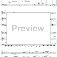 Violin Sonata No. 21 in E Minor, K300c (K304) - Piano Score