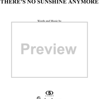 There's No Sunshine Anymore