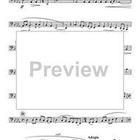 Two Selections from "All-Night Vigil," Op. 37 - Trombone 8