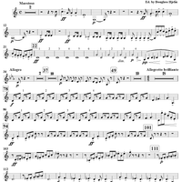 Light Cavalry Overture - Bass Clarinet