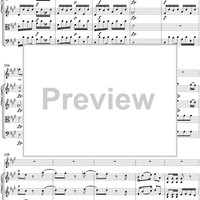 "Erwache, erwache", No. 3 from "Die Schuldigkeit des ersten Gebotes", K35 - Full Score