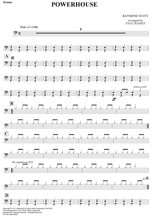 Powerhouse - Drums