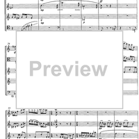 Suite per cinque - Score