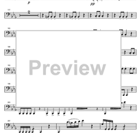 Overture c minor D8 - Cello