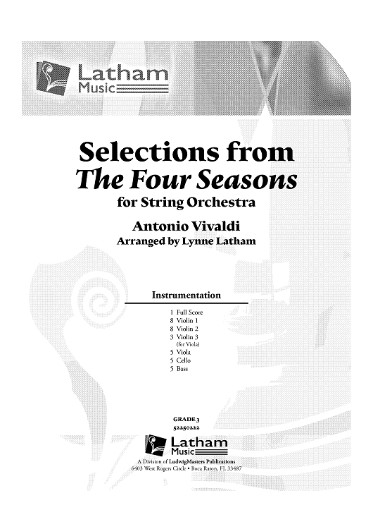 Selections from The Four Seasons - Score