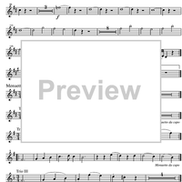 Divertimento No. 2 D Major KV131 - Oboe