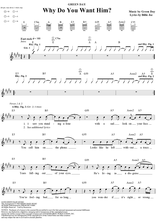 Why Do You Want Him?