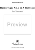 Humoresque No. 3 in A-flat major - from "Humoresques" - Op. 101 - B187