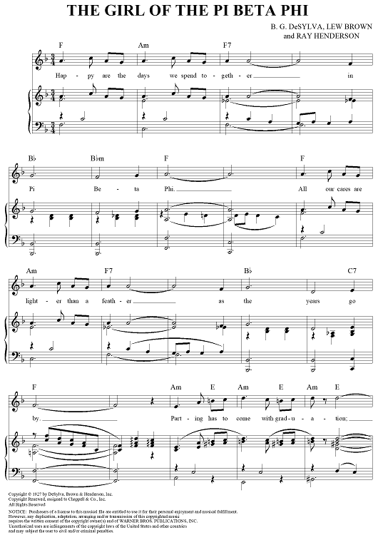 The Girl of the Pi Beta Phi