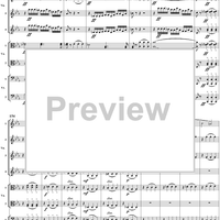 String Octet, Op. 20, Movement 1 - Score