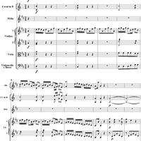 "Laetari", No. 4 from "Apollo et Hyacinthus" (K38) - Full Score