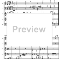 Minuet C Major D2d - Score