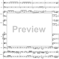 Double Clavier Concerto No. 3 in C Minor, Movement 3   (BWV 1062) - Score