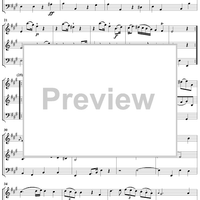 Trio in A Major Op. 3, No. 5 - Score