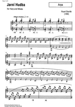 Jarní Hudba (Spring music) - Harp