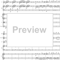 Flute & Harp Concerto in C Major, Movement 3 K297c (K299) - Full Score