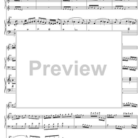 Concerto C Major KV299 - Score