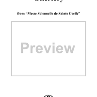 Messe Solennelle de Sainte Cecile, No. 4: Offertory