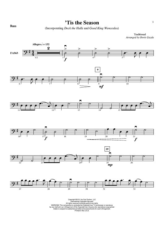 ‘Tis the Season - Bass