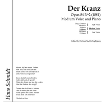 Der Kranz Op.84 No. 2