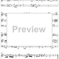 Trio in G Major Op. 3, No. 1 - Score