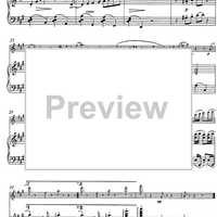French Serenade (Op.62 No. 2) - Score