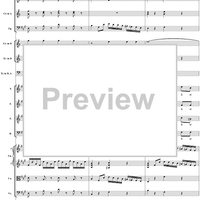 Mass in C Major, No. 4: Sanctus - Full Score