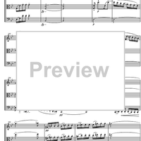 String Trio Bb Major D581B - Score