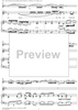 "Kreuz und Krone sind verbunden", Aria, No. 4 from Cantata No. 12: "Weinen, Klagen, Sorgen, Zagen" - Piano Score
