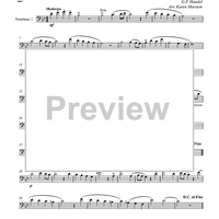 Where E’re You Walk - Trombone 1