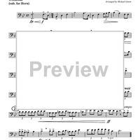 Star Spangled Banner - Horn in F (plus optional part for Trombone)
