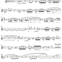 Piece In G Minor - Clarinet