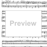 Piano Trio No. 3 Bb Major KV502 - Score