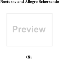 Nocturne and Allegro Scherzando - Piano Score