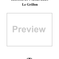 No. 2: Le Grillon