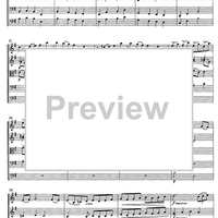 Pavana e Minuetto - Full Score