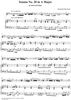 Sonata No. 20 in A Major - Piano