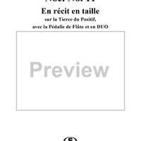 Noel No. 11 - En recit en taille