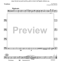 Four Christmas Motets - Trombone