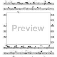 Donut Etudes: Coordination Studies, Volume 2 - Trombone 3