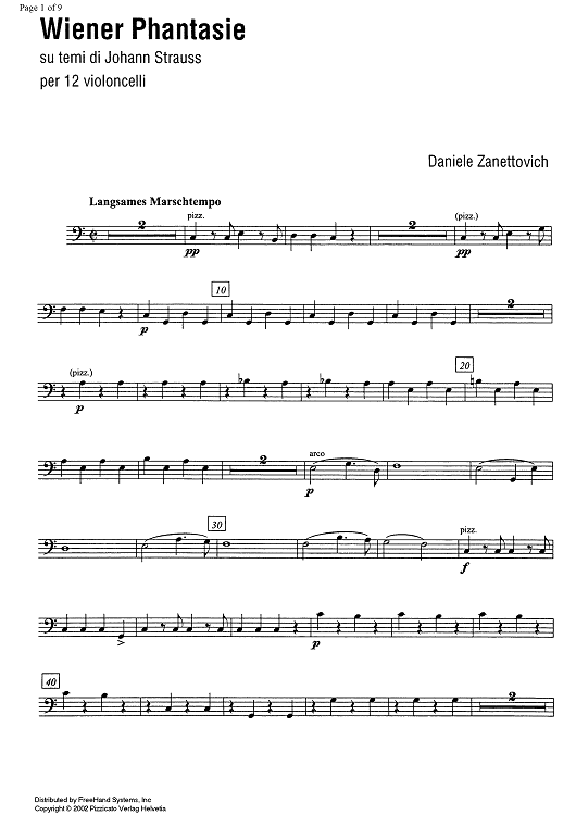 Wiener Phantasie - Cello 9